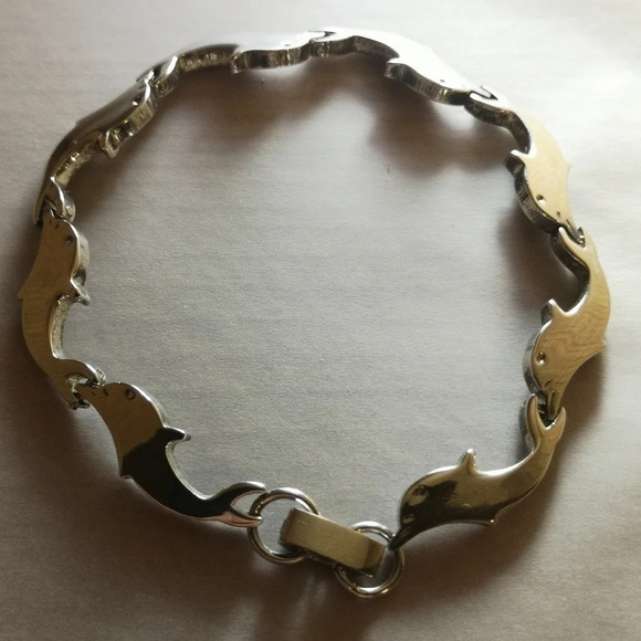 Taxco 925 dolphin bracelet - Picture 3 of 3